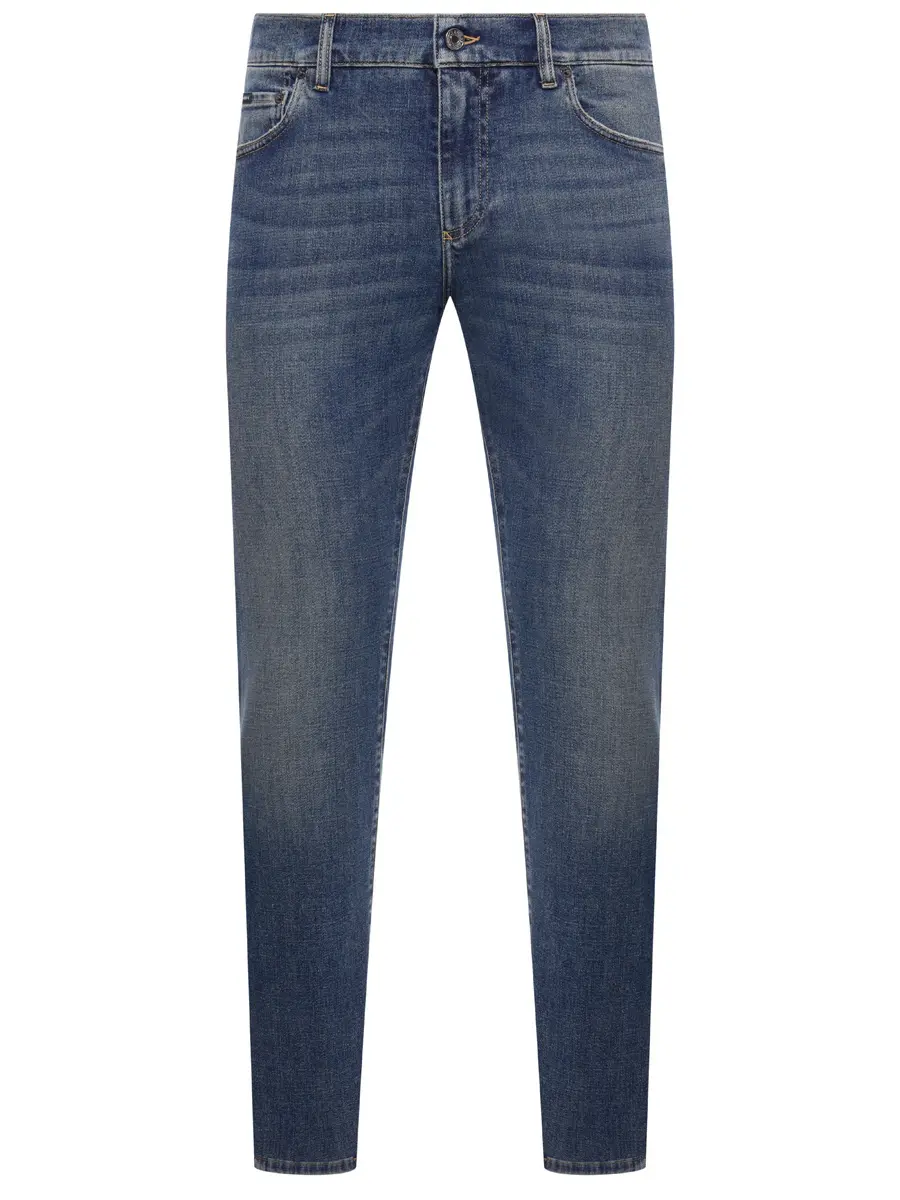 Джинсы Slim Fit хлопковые