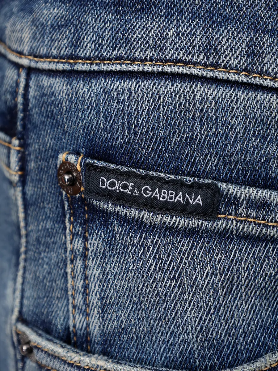 Джинсы Slim Fit хлопковые