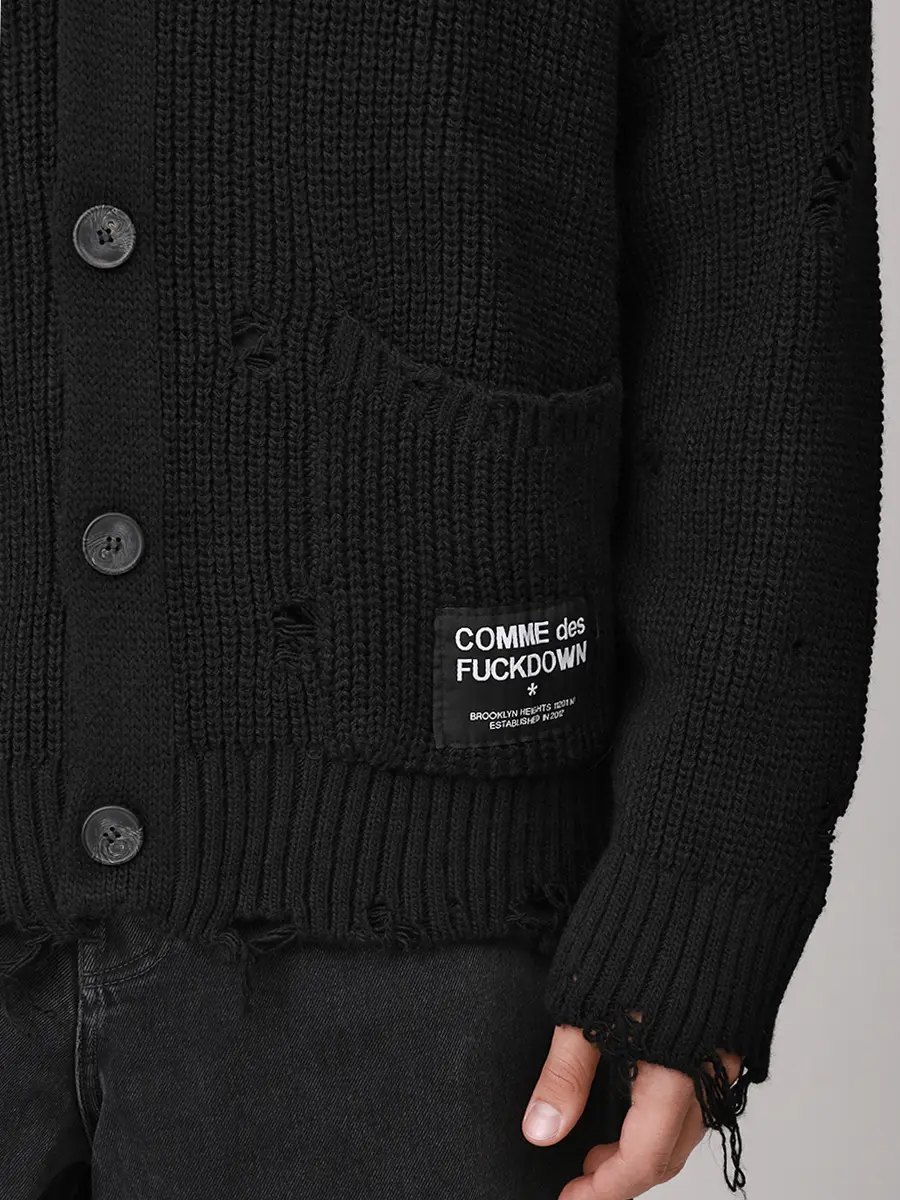 Кардиган вязаный