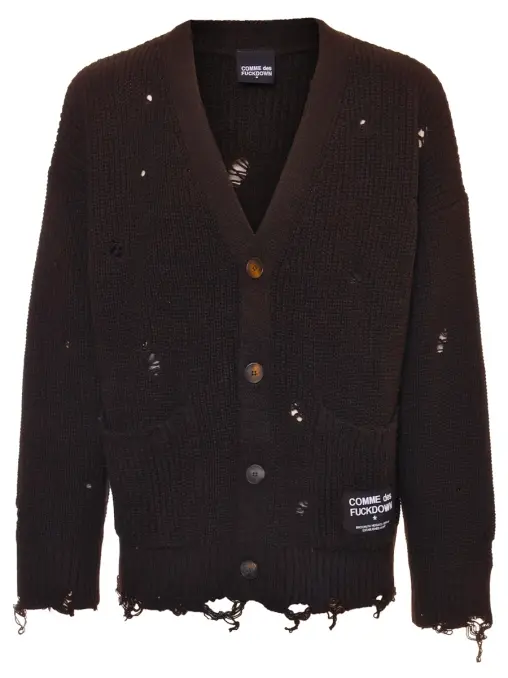 Кардиган вязаный COMME DES FUCKDOWN