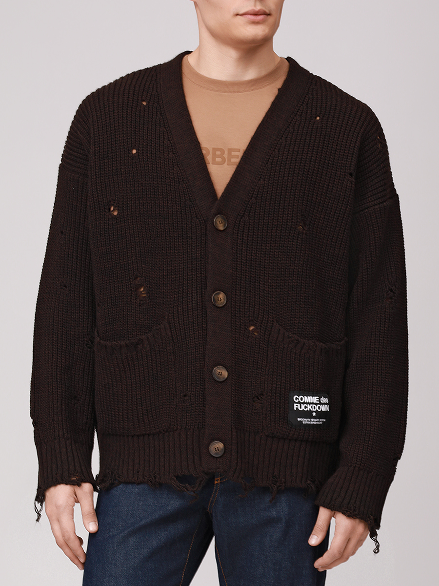 Кардиган вязаный