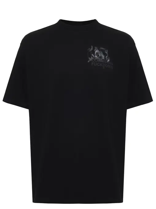 Футболка хлопковая COMME DES FUCKDOWN