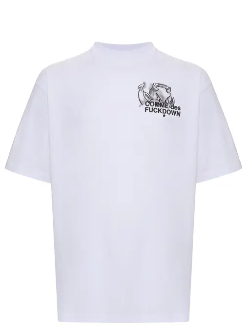Футболка хлопковая COMME DES FUCKDOWN