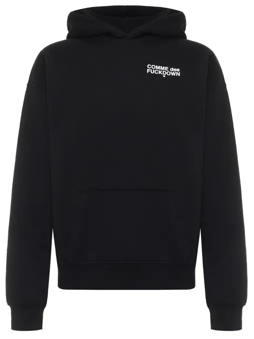 90% хлопок, 10% полиэстер COMME DES FUCKDOWN