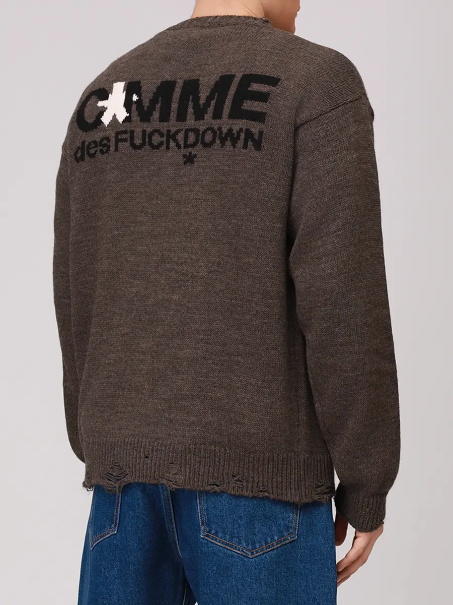 Джемпер вязаный