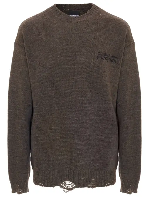Джемпер вязаный COMME DES FUCKDOWN