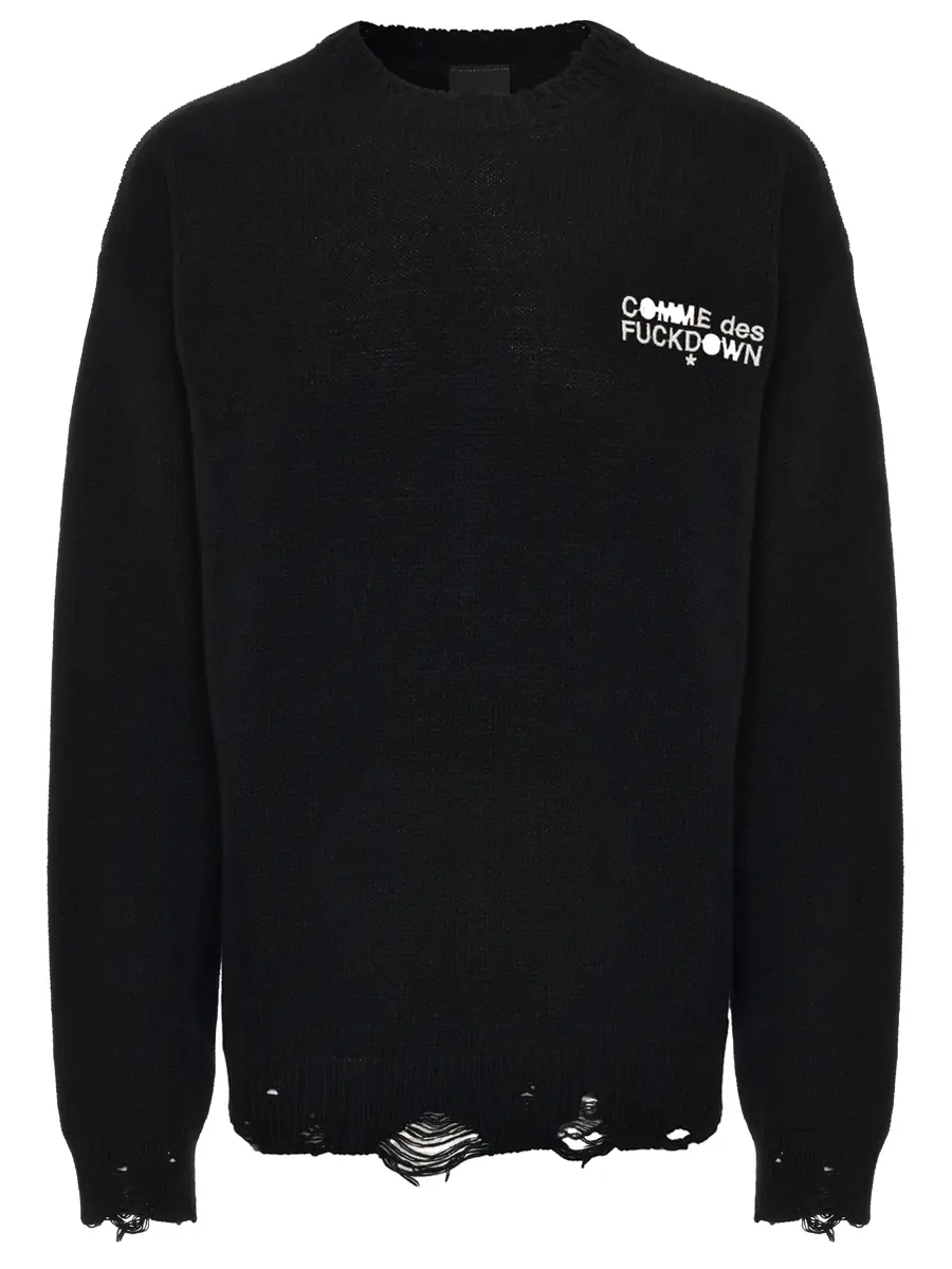 Джемпер вязаный