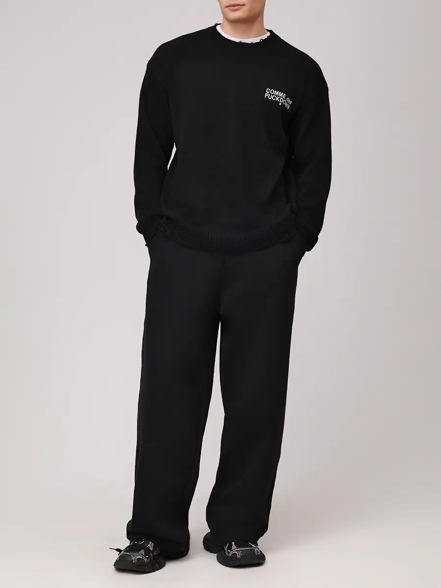 Джемпер вязаный