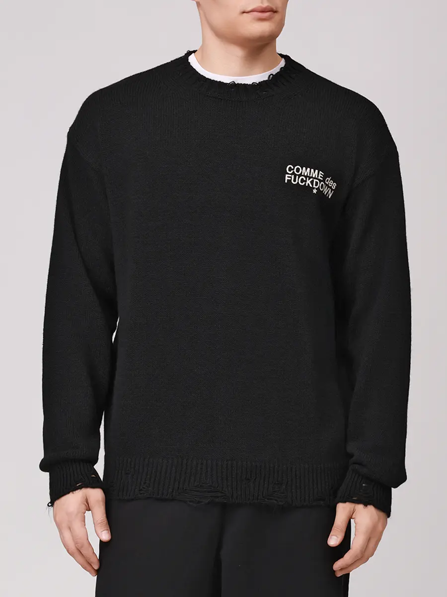 Джемпер вязаный