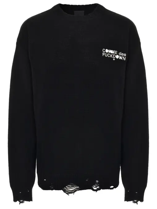 Джемпер вязаный COMME DES FUCKDOWN