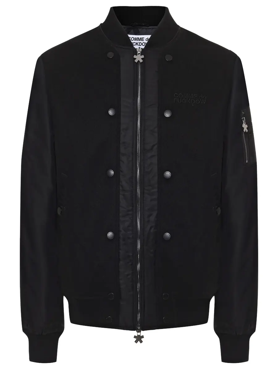 Бомбер однотонный