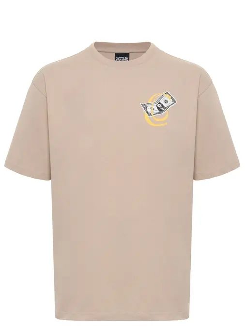 Футболка хлопковая COMME DES FUCKDOWN