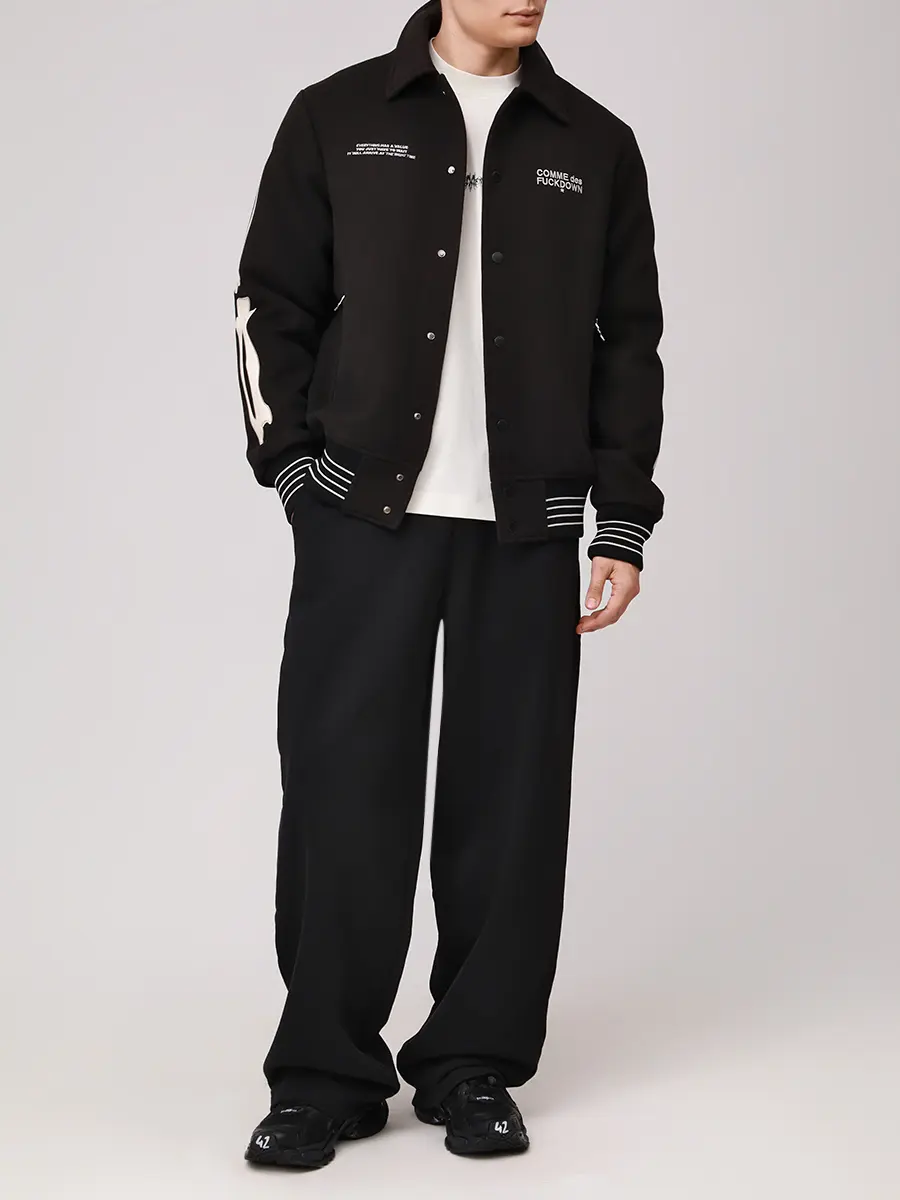 Бомбер однотонный