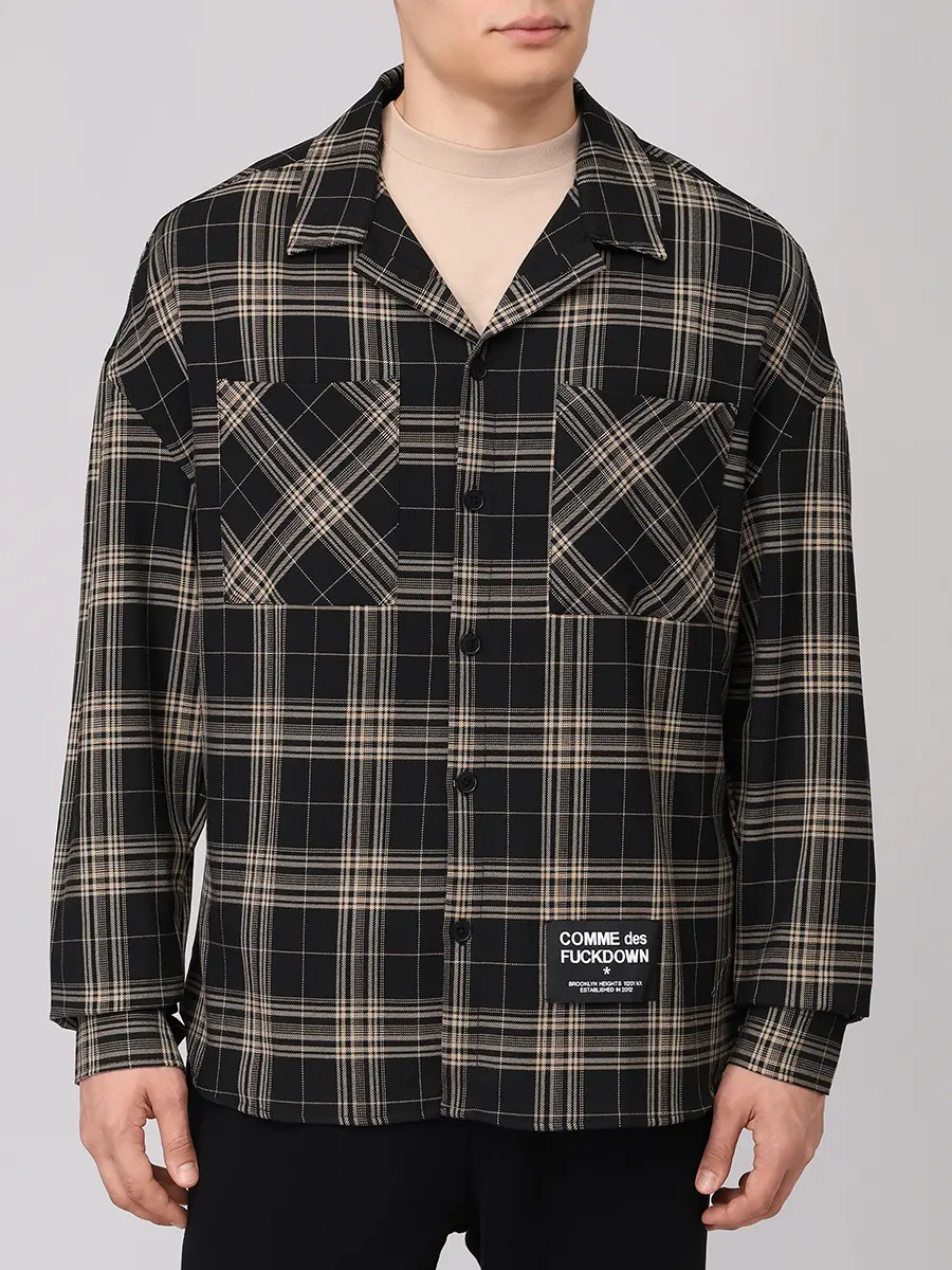 Рубашка в клетку