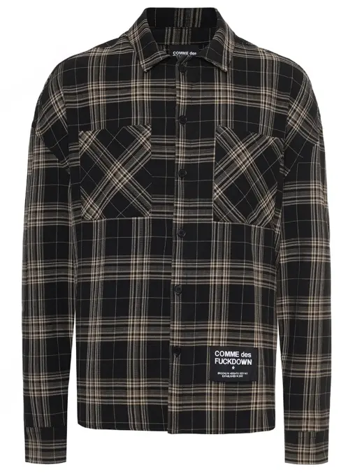 Рубашка в клетку COMME DES FUCKDOWN