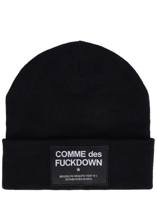Шапка шерстяная COMME DES FUCKDOWN