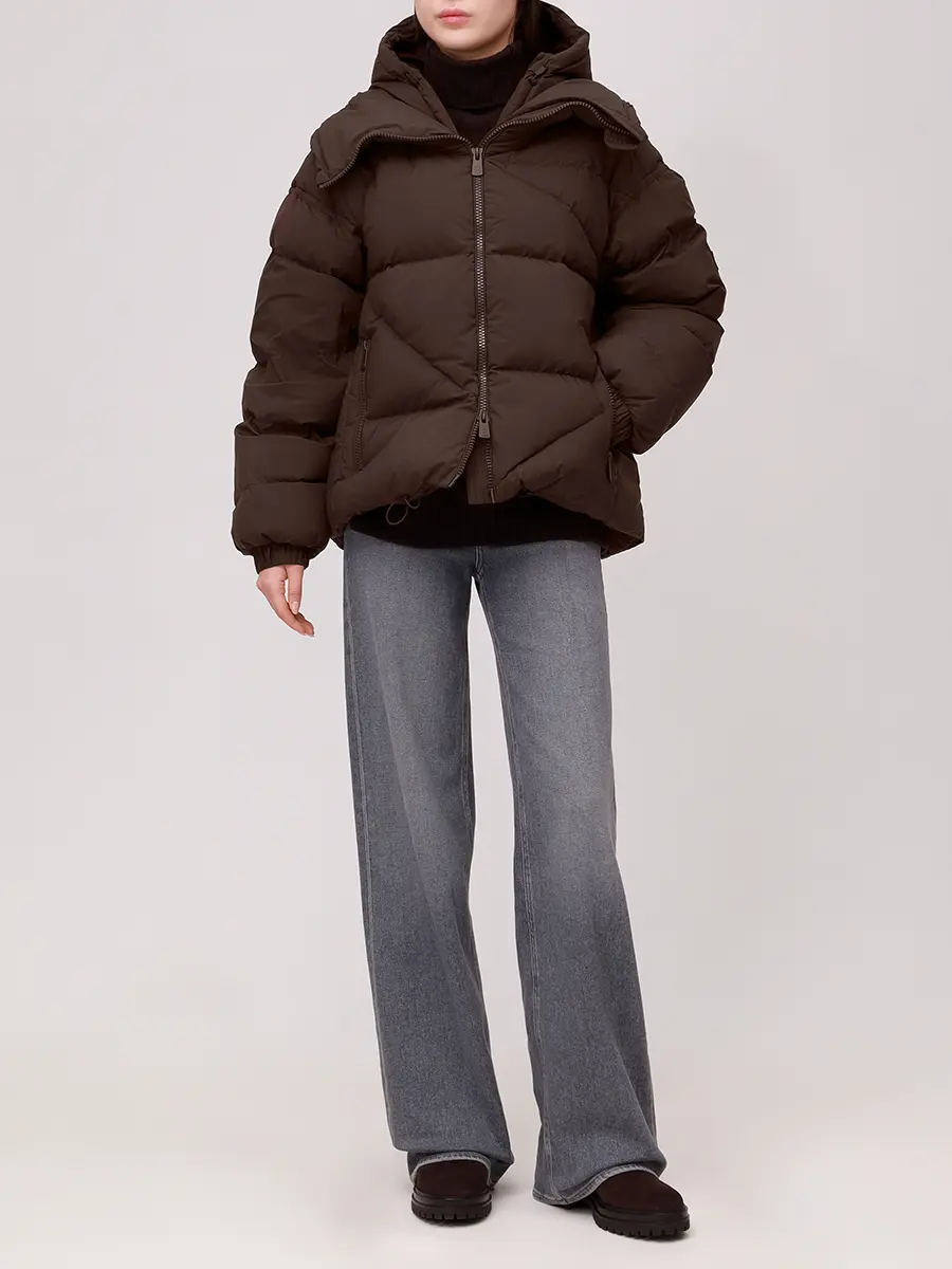 Пуховик стеганый