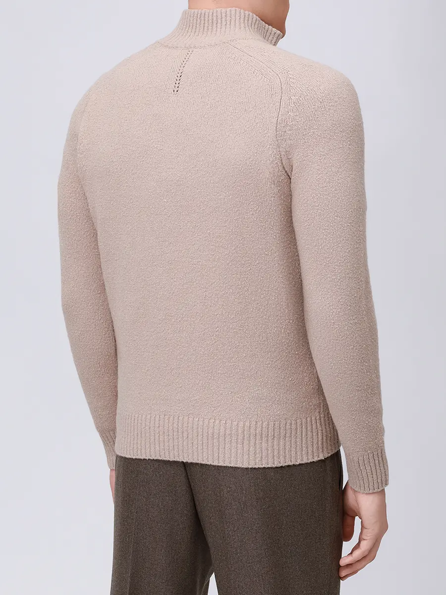 Джемпер из шерсти и хлопка