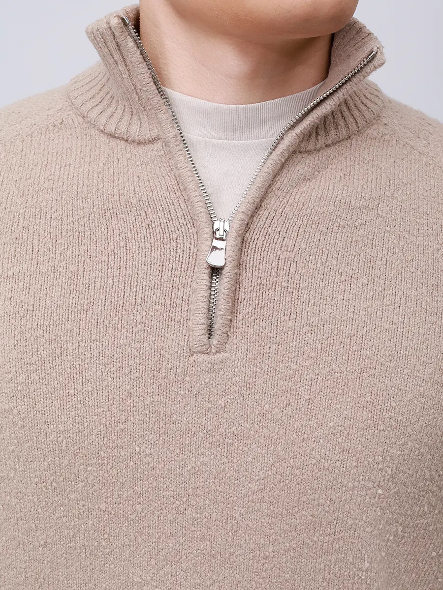 Джемпер из шерсти и хлопка