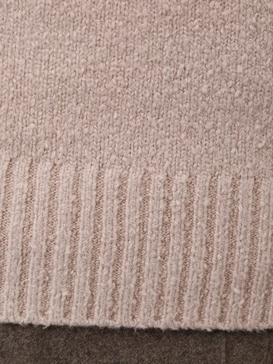 Джемпер из шерсти и хлопка