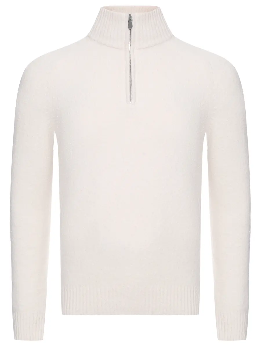 Джемпер из шерсти и хлопка