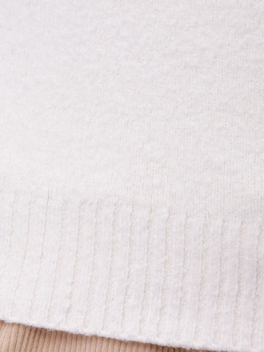 Джемпер из шерсти и хлопка