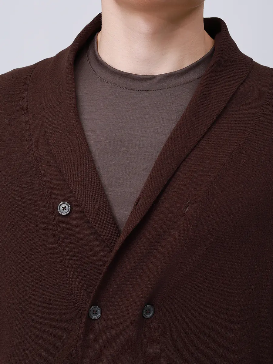 Кардиган шерстяной