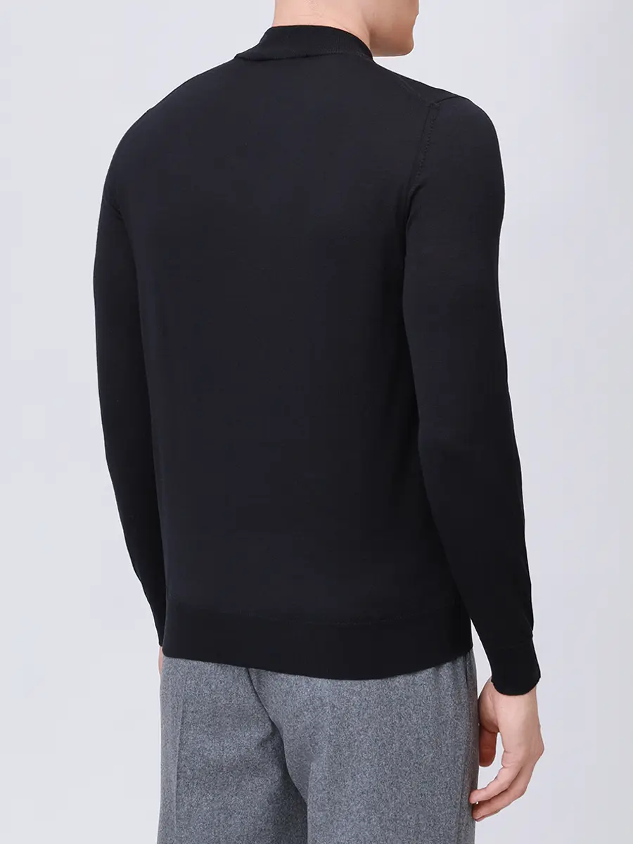 Бадлон из шерсти и шелка