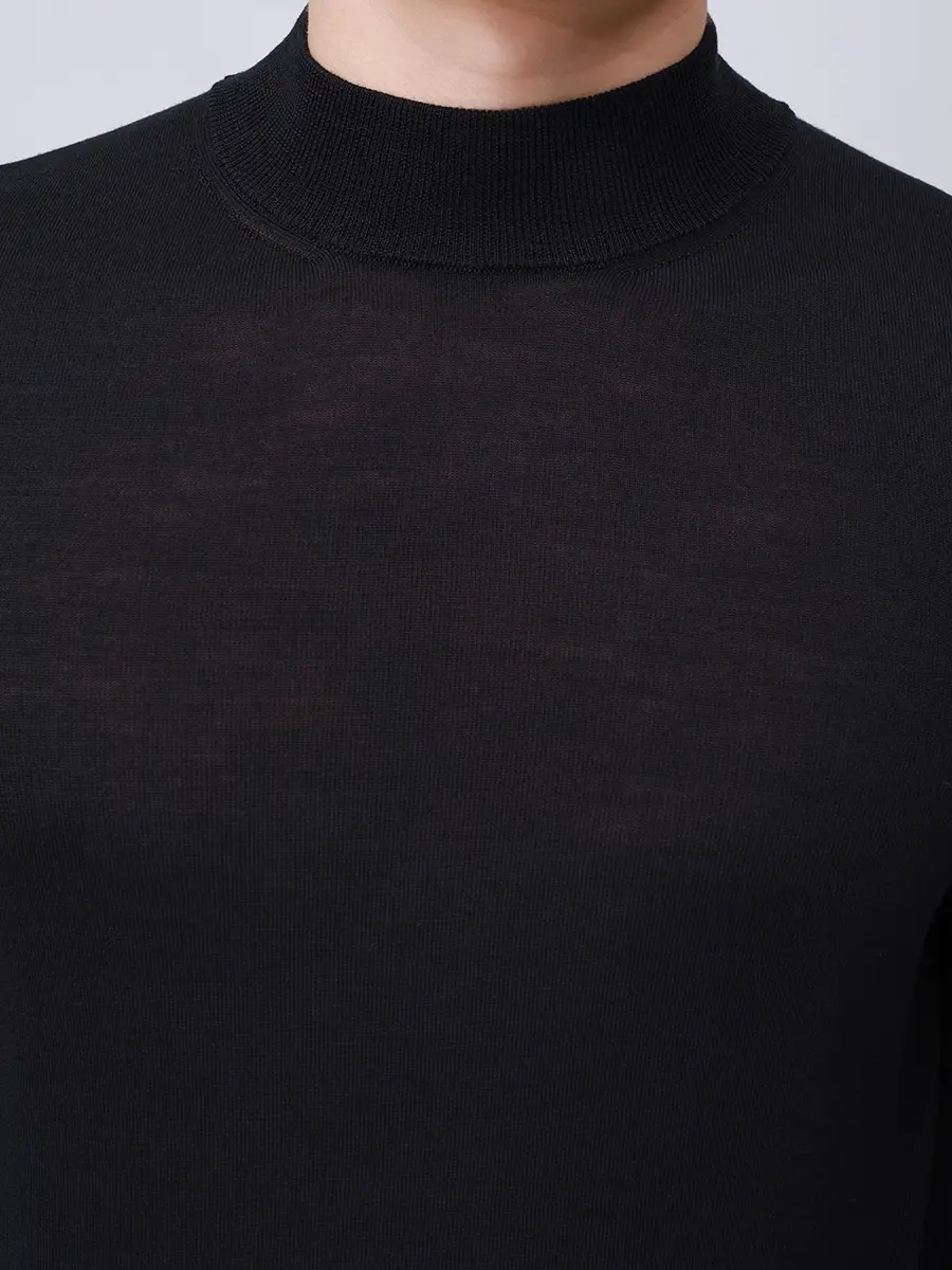 Бадлон из шерсти и шелка