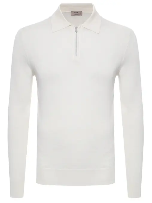 Поло из шерсти и шелка RADI PERUGIA