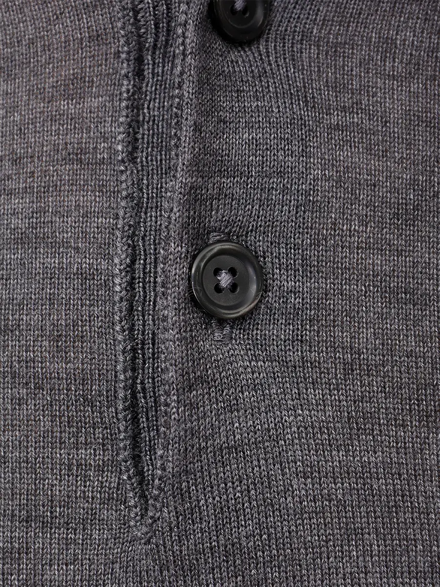 Поло из шерсти и шелка