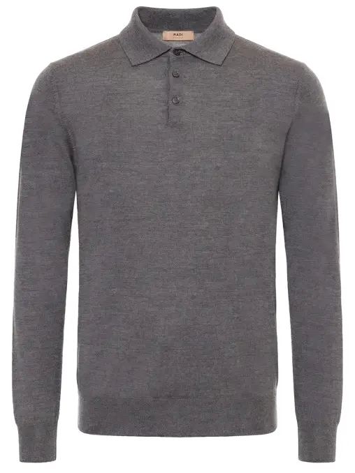 Поло из шерсти и шелка RADI PERUGIA