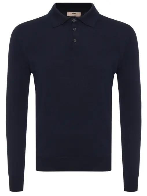 Поло из шерсти и шелка RADI PERUGIA