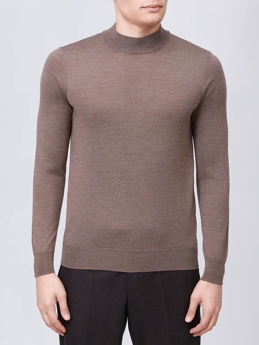 Бадлон из шерсти и шелка