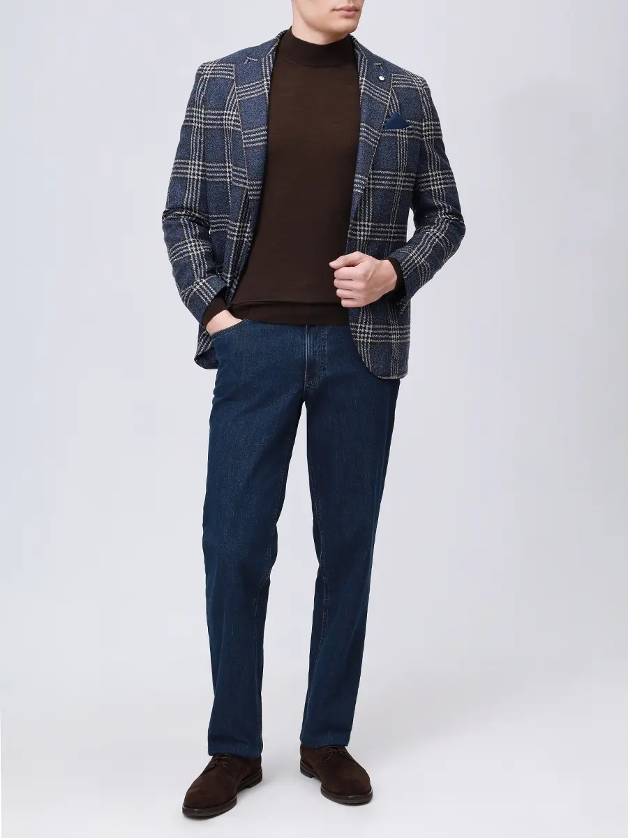 Бадлон из шерсти и шелка