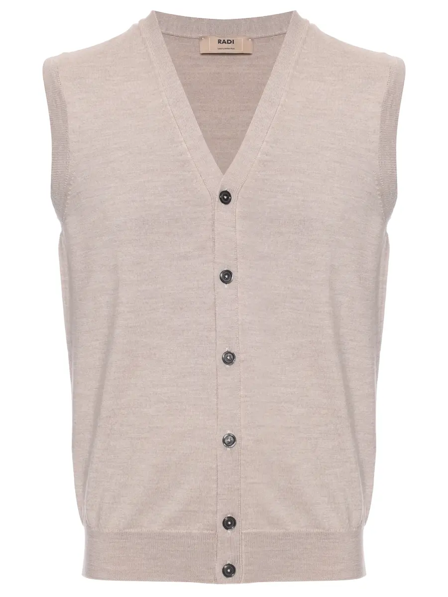 Жилет шерстяной