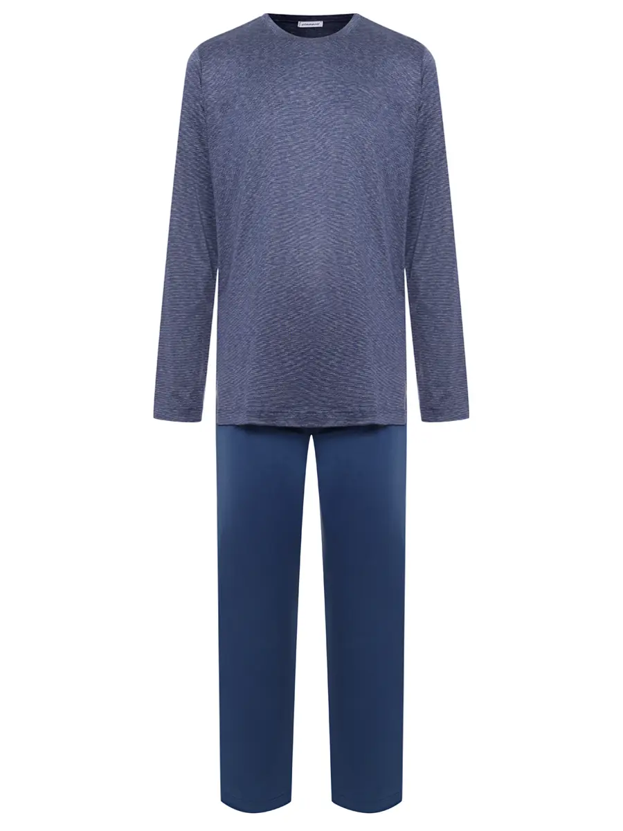 Пижама из хлопка и шелка