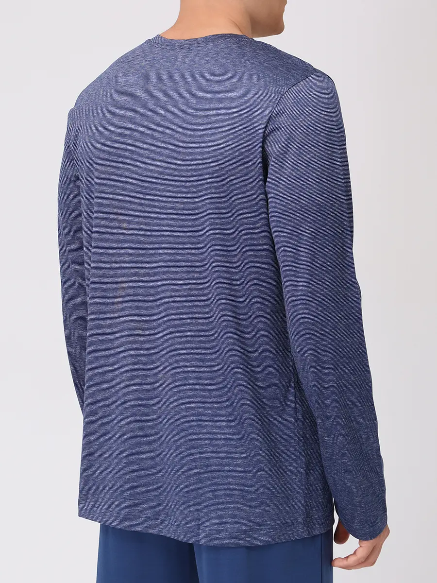 Пижама из хлопка и шелка