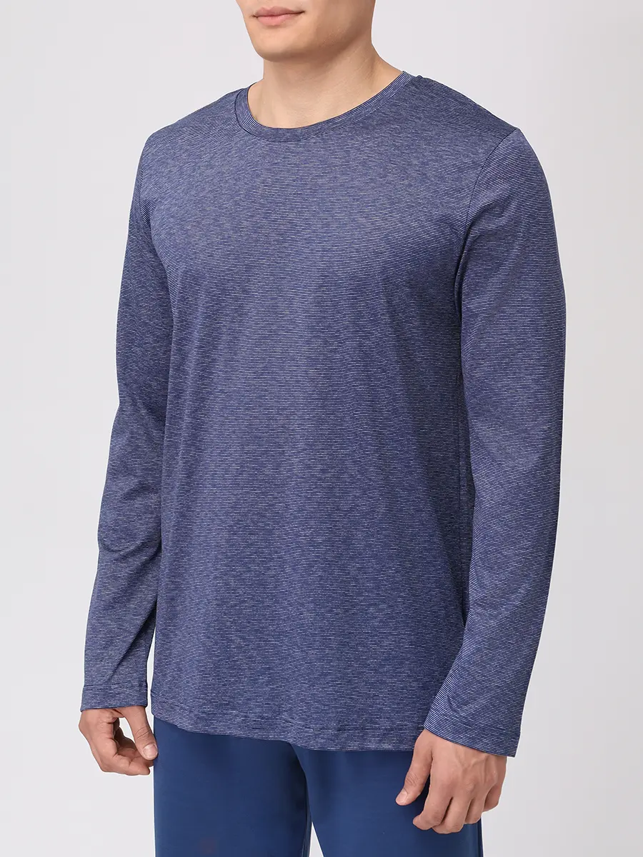 Пижама из хлопка и шелка