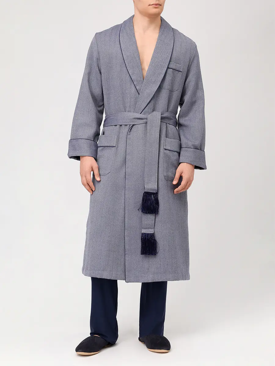 Халат шерстяной