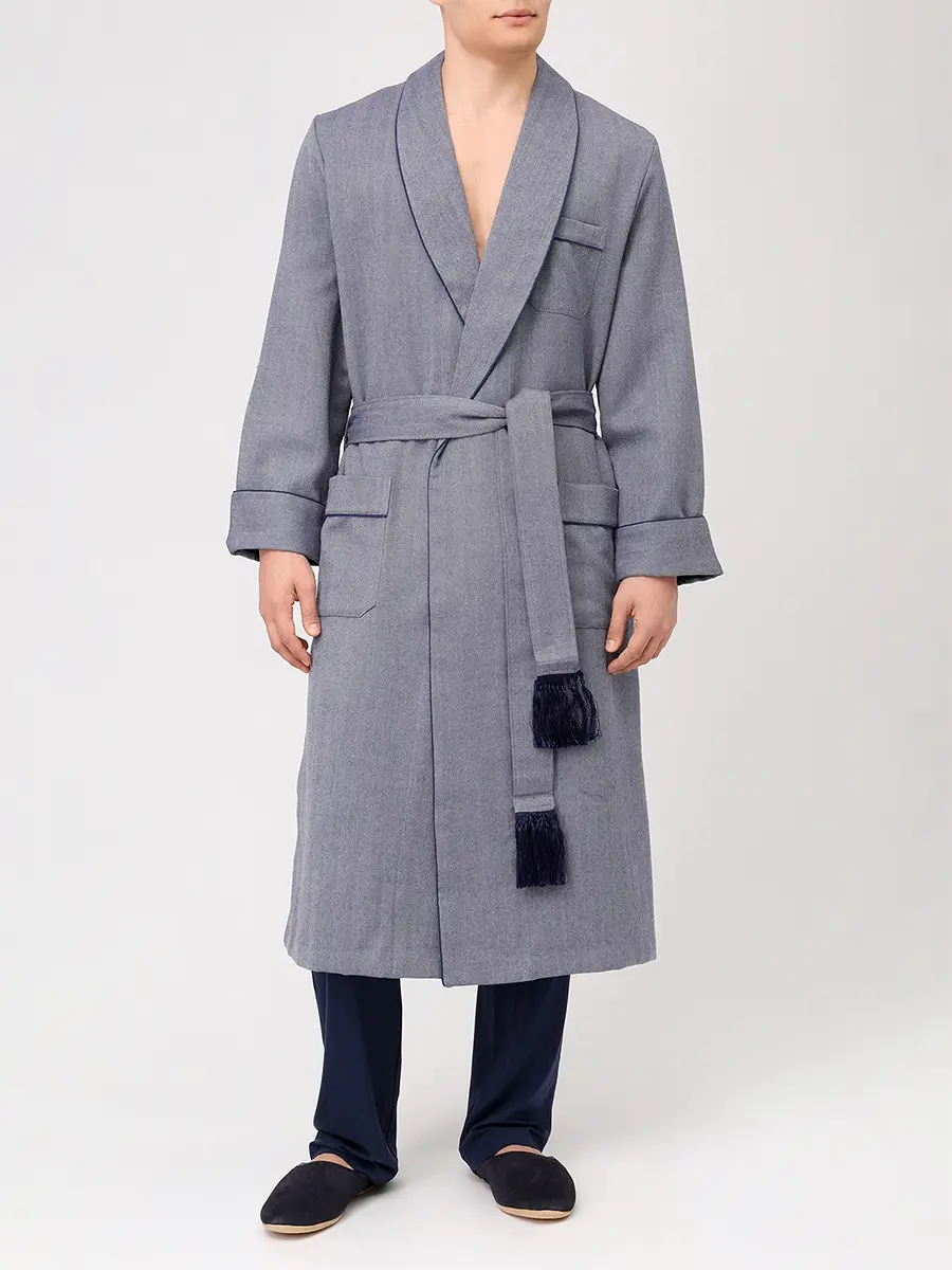 Халат шерстяной