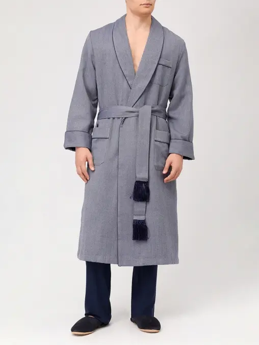 Халат шерстяной DEREK ROSE