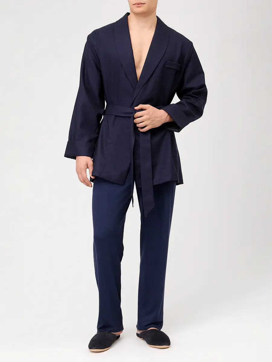 Халат шерстяной