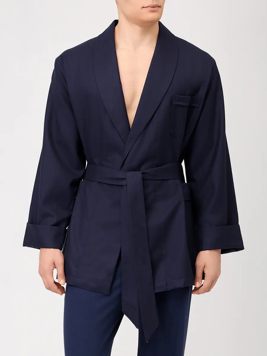 Халат шерстяной