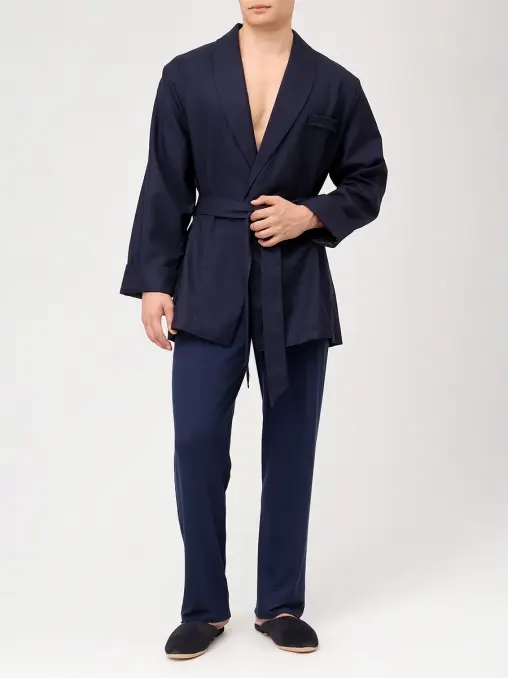 Халат шерстяной DEREK ROSE