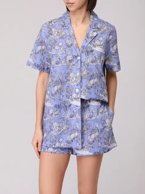 Пижама хлопковая DEREK ROSE