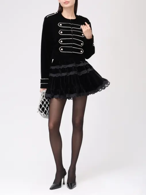 Жакет бархатный ALINE