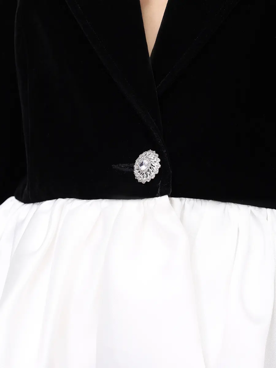 Жакет бархатный