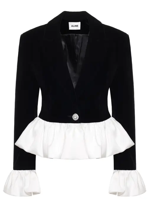Жакет бархатный ALINE