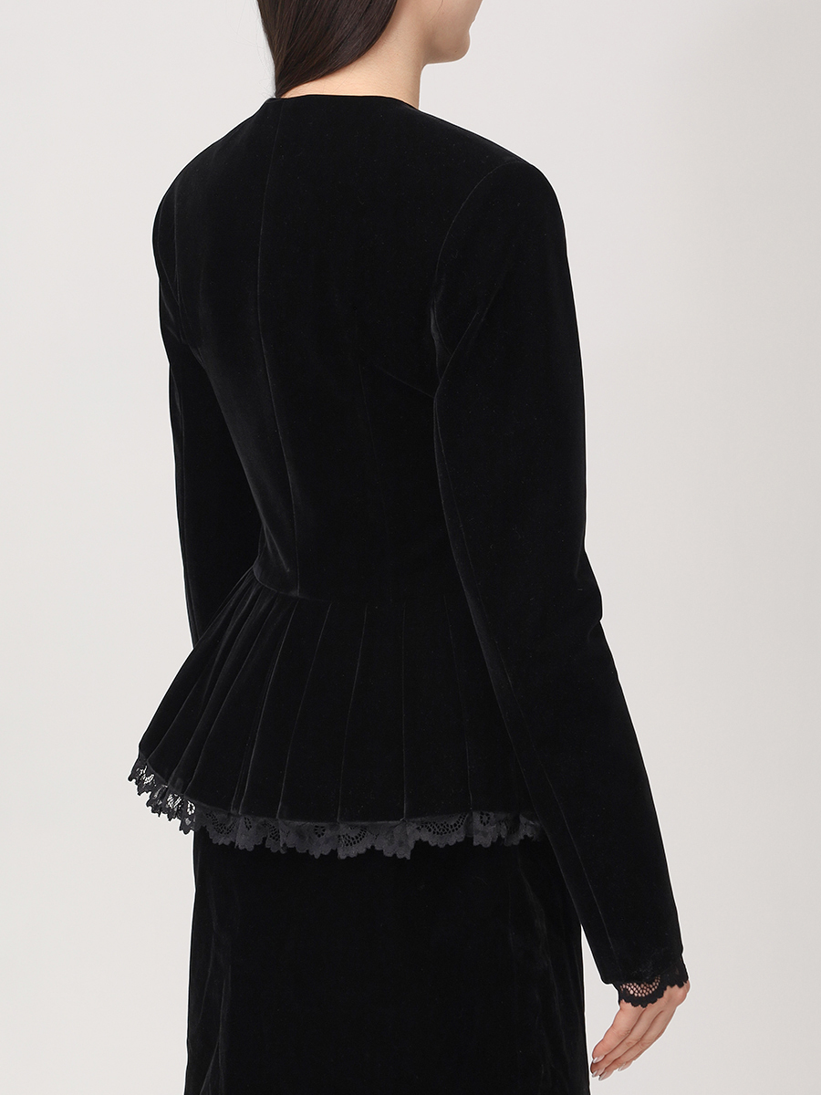 Пиджак бархатный